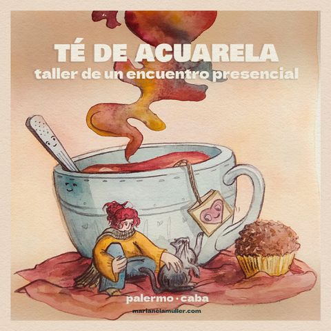 Té de acuarela. Intensivo presencial