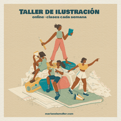 Taller Online de Ilustración (Anual de marzo a diciembre)