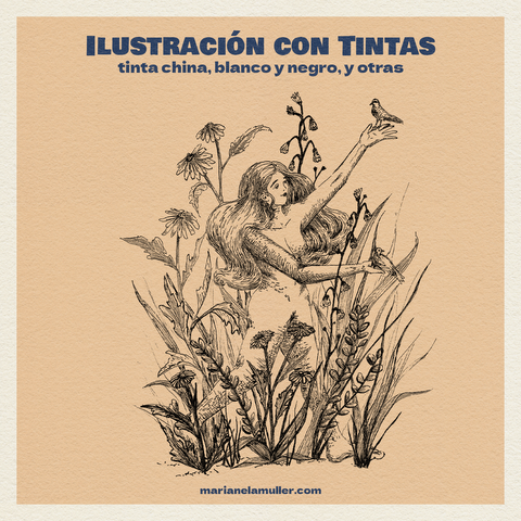 Tanta Tinta. Ilustración y dibujo con tinta china