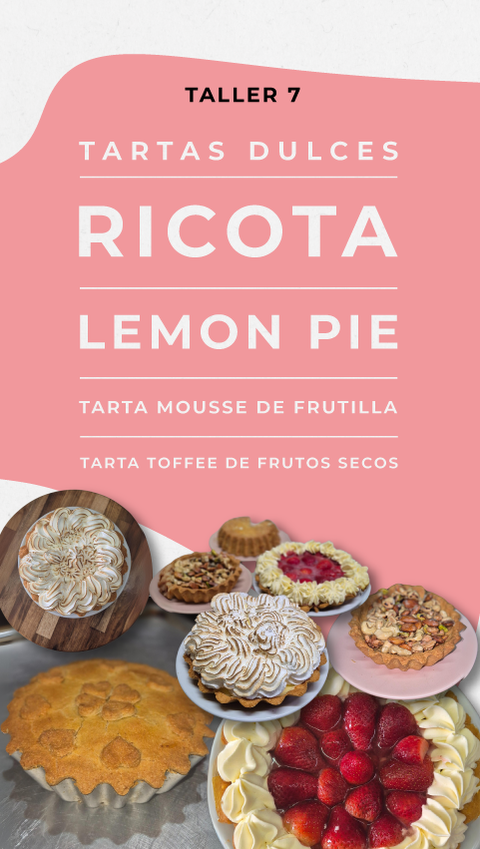 TALLER 7 TARTAS DULCES KETO-LOW CARB