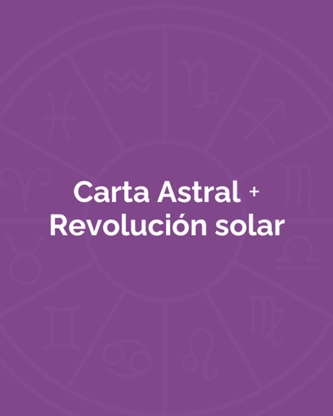 Carta Astral + Revolución Solar