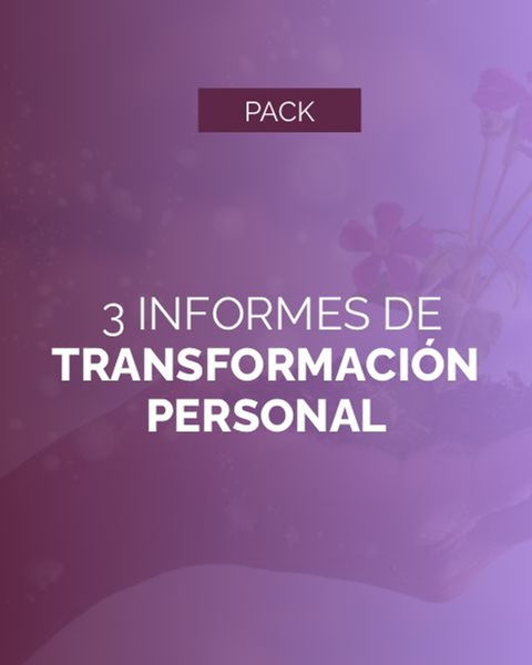 Combo Informes - Trilogía del Ser - Amor, Dinero y Salud