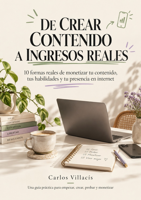De crear contenido, a ingresos reales