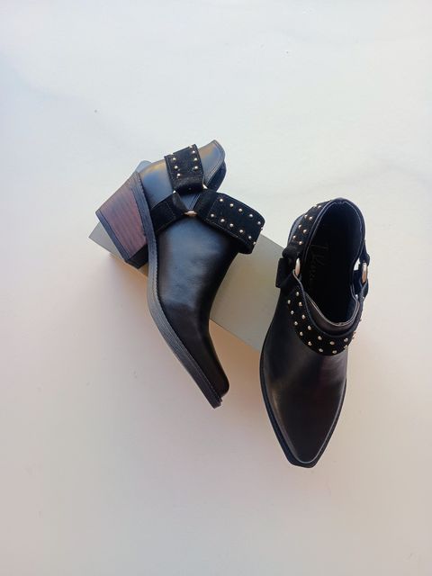 BOTA TEXANA NEGRA
