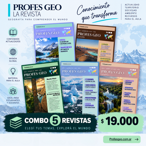 Combo de 5 Revistas mensuales a elección 