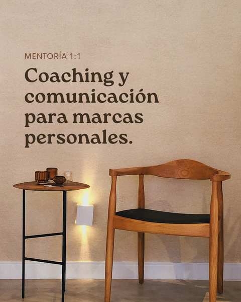 Coaching y comunicación para marcas personales