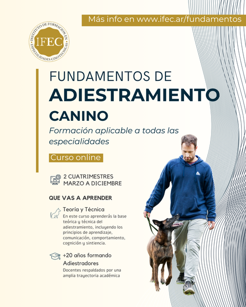 Fundamentos de Adiestramiento Canino 2025