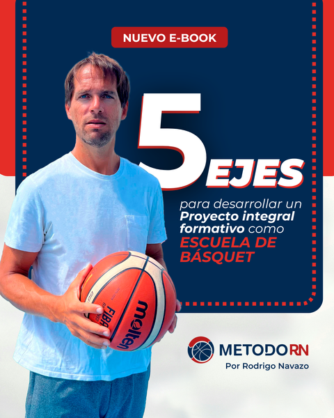 Nuevo e-book para ordenar y potenciar tus Escuela Formativa de Básquet