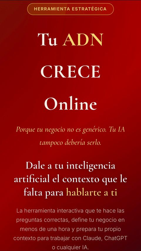TU ADN CRECE Online