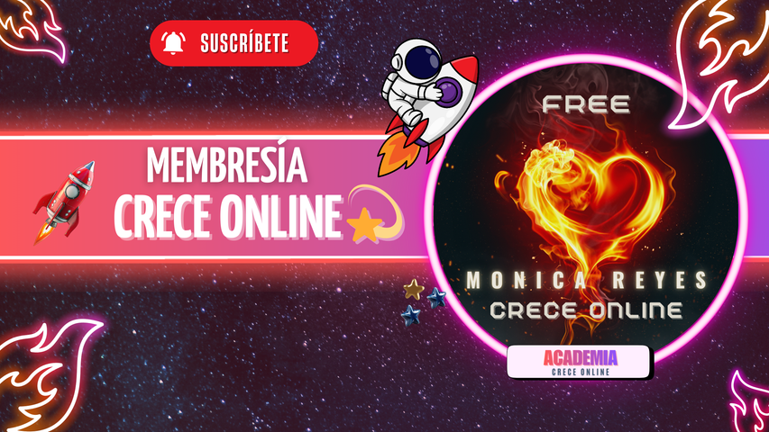 MEMBRESÍA🚀CRECE Online!💫 Sólo Alumnos Veteranos!💝
