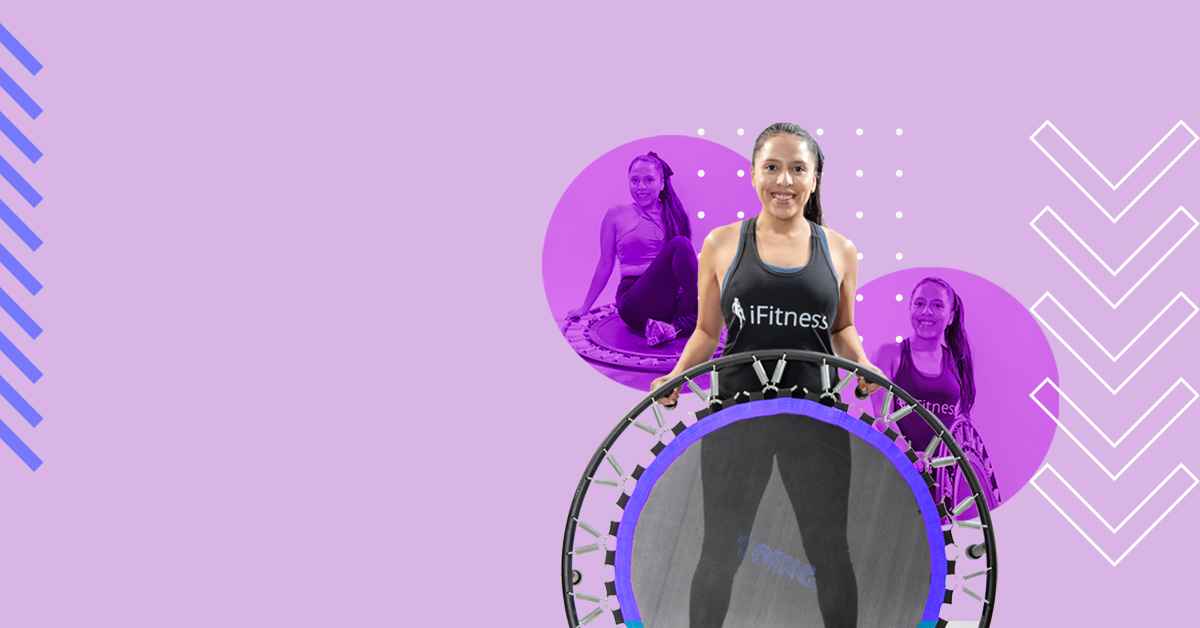 iFitness Clases en línea de Jumping en Mini Trampolín