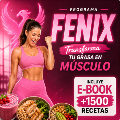Programa FENIX - RECOMPOSICIÓN CORPORAL (+1500 recetas)