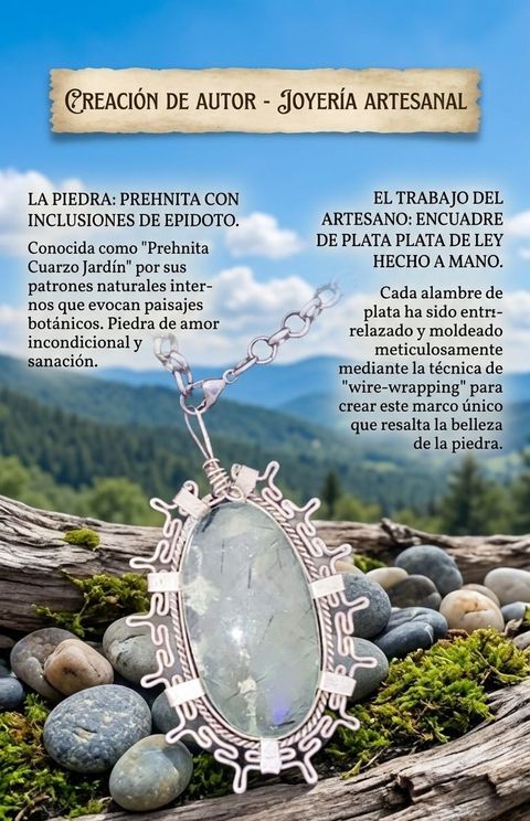 Prehnita con inclusiones de epidoto