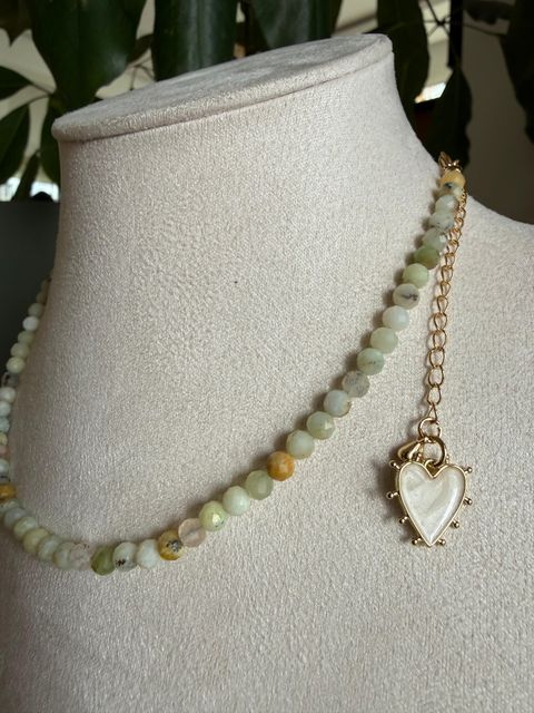Choker ópalo verde