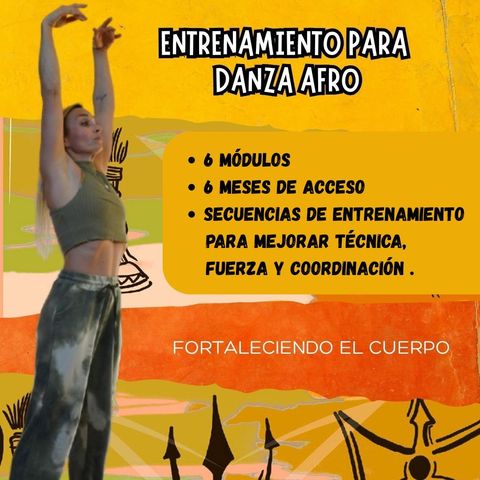 Curso Online de Entrenamiento para la Danza Afrobrasilera