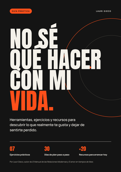Guía: No se que hacer con mi vida 