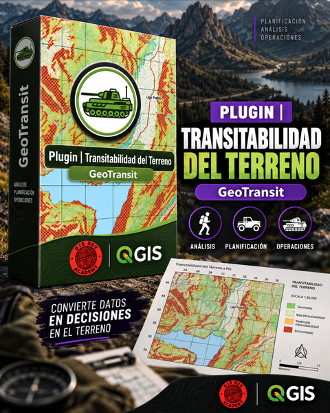 Plugin GeoTransit - Transitabilidad del Terreno en QGIS
