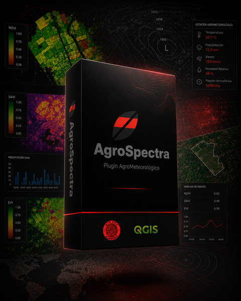 AgroSpectra — Plugin QGIS agroclimático y Sentinel-2