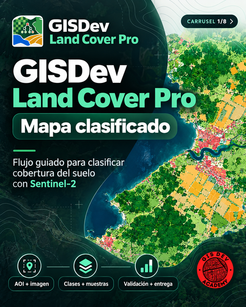 Plugin - GISDev Land Cover Pro 2.4