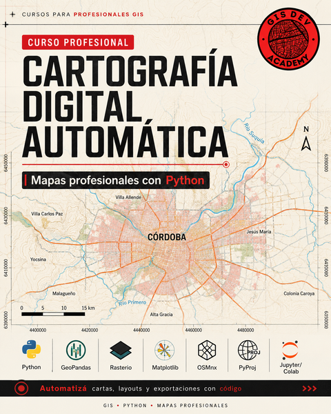 Cartografía Digital Automática con Python