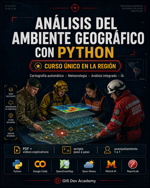 Análisis del Ambiente Geográfico con Python