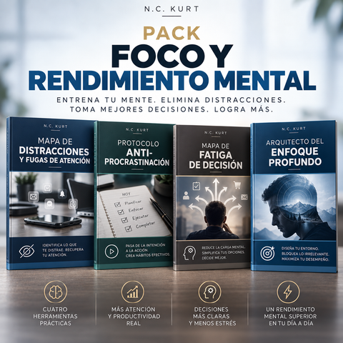 Pack Foco y Rendimiento Mental