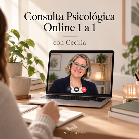 Consulta Psicológica Online 1 a 1 con Cecilia.