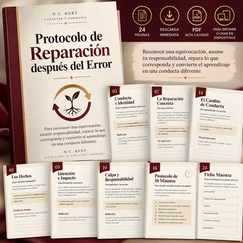 Protocolo de Reparación después del Error