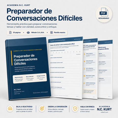 Preparador de Conversaciones Difíciles
