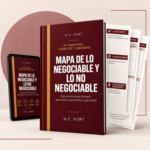 Mapa de lo Negociable y lo No Negociable