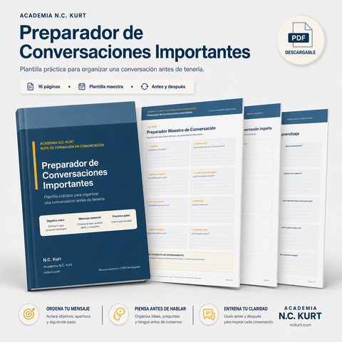 Preparador de Conversaciones Importantes