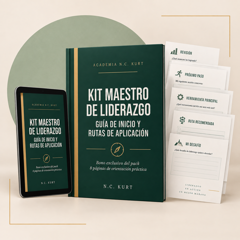 Bono - Guía de Inicio y Rutas de Aplicación del Kit Maestro de Liderazgo