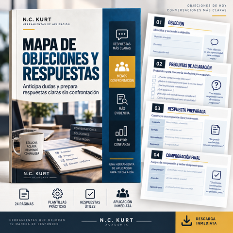 Mapa de Objeciones y Respuestas