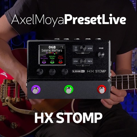 Axel Moya Preset Live HX STOMP + IR