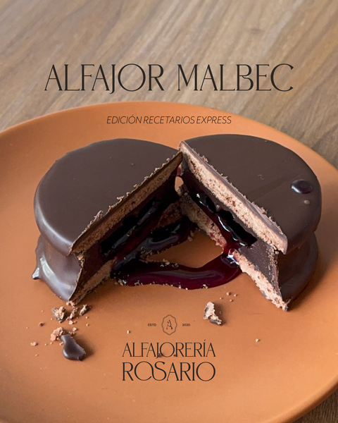 Receta de Alfajor Malbec