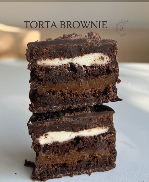 Receta de Alfajor Torta Brownie