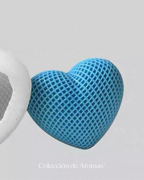Molde Corazon Texturado Grande