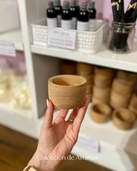Envase Cuenco de Madera 8 cm 