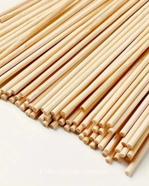 Varillas Difusoras Bambu Natural x 10 u