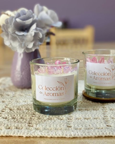 Velas cristal