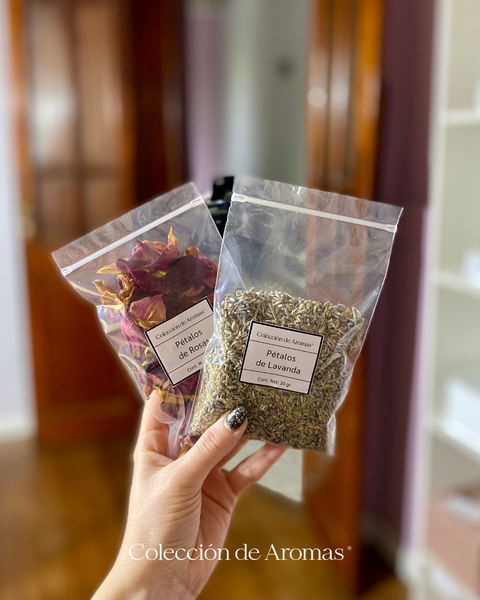 Pétalos Rosas/Lavanda Natural
