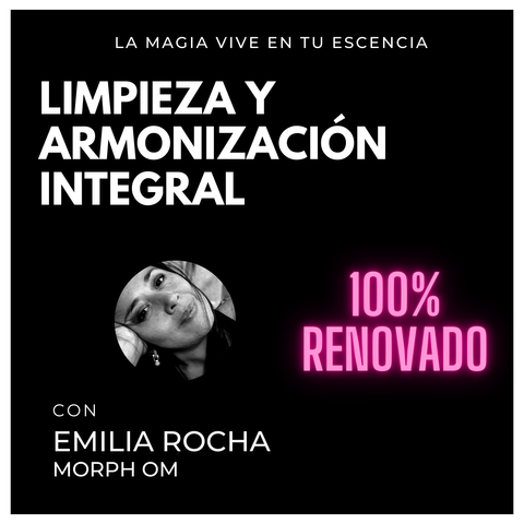 LIMPIEZA Y ARMONIZACION INTEGRAL