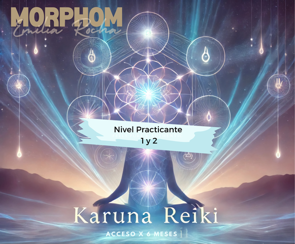 KARUNA REIKI NIVEL PRACTICANTE 1 Y 2