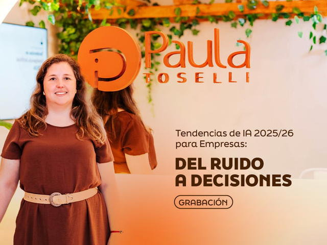 Tendencias de IA 2025/26 para Empresas: de ruido a decisiones [Charla grabada]