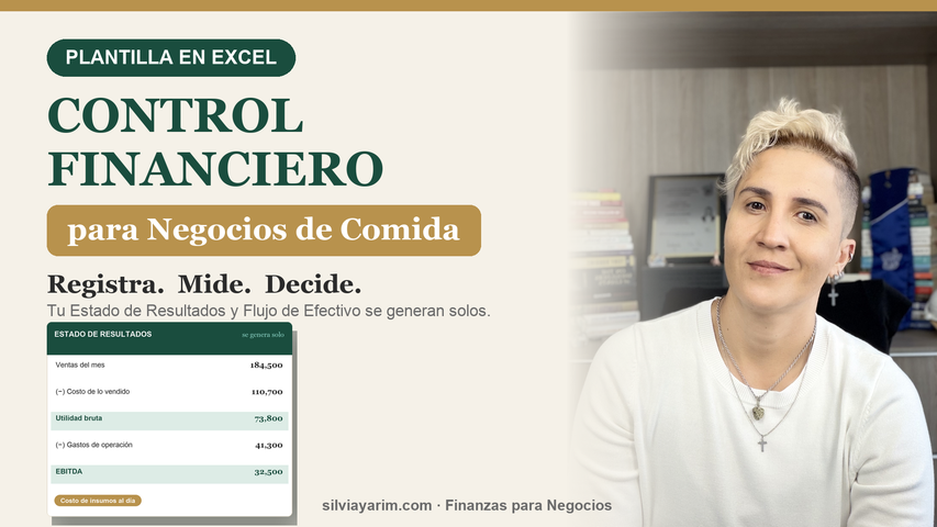 Control Financiero - Negocios de Comida