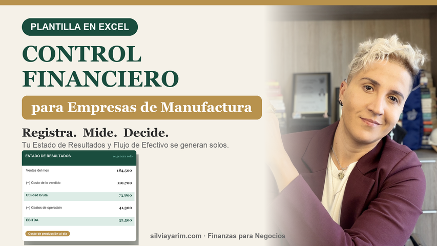 Control Financiero para Empresa de Manufactura