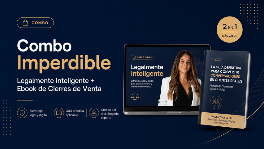 Legalmente + Ebook de cierres de venta