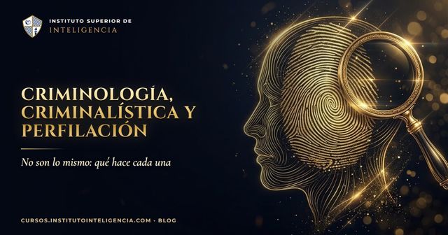 Criminología, criminalística y perfilación criminal: diferencias, qué estudiar y salida laboral