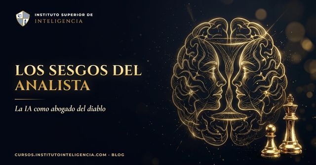 Sesgos del analista de inteligencia: cómo usar la IA como abogado del diablo