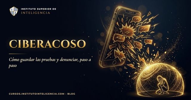 Ciberacoso: cómo guardar las pruebas y denunciar paso a paso (el método de los investigadores)
